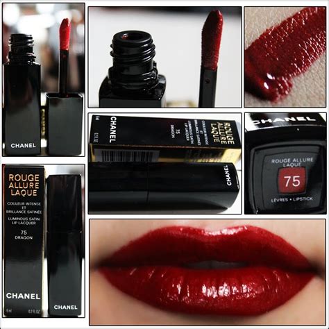 chanel rouge allure laque 75 dragon|chanel rouge allure velvet.